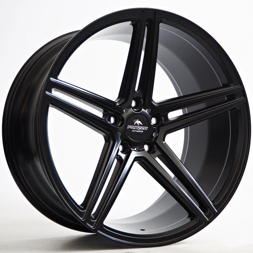 20" 5x112 Forzza Bosan Satin Black ET37 10.5J