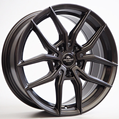 17" 5x100 Forzza Orbit Gunmetal ET42 7.5J