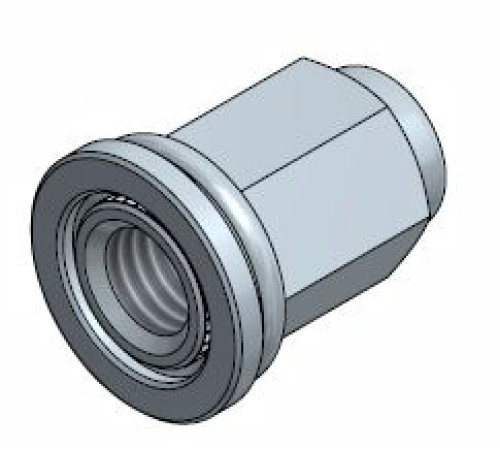 M14x2x37 HEX 21mm Flat Diska uzgrieznis