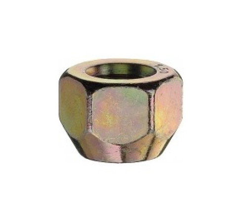 M12x1.5x16 HEX 21 mm Konuss Diska uzgrieznis ar atvērtu galu