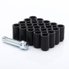 M14x1.5 HEX zvaigzne. Diametrs (20mm) riteņā tuninga uzgrieznis (20 gab. + atslēga)