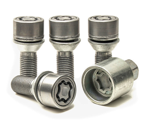 M14 x 1.5 x 27 mm HEX17 Konuss Drošības skrūves EVO5 Megane Sport Mk2 (225bhp) 