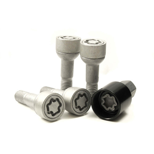 M12 x 1.5 x 40 mm HEX17 Sfēra R12 Drošības skrūves EVO5