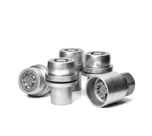 M14 x 1.5 HEX22 Flat R/ROVER Riteņu drošības uzgriežņi EVO5