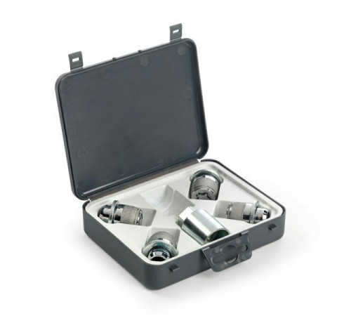 M12 x 1.5 HEX21 Flat TOYOTA Riteņu slēpenie uzgriežņi - drošības uzgriežņi