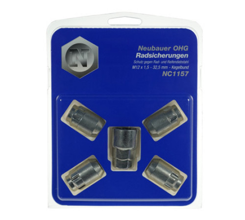 Uzgriežņi M12x1,5  HEX 19 mm / 21mm Konuss 60°