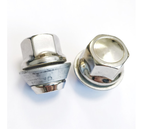 M12x1.5x28mm HEX 19 mm FORD, VOLVO Diska uzgrieznis ar kustīgu konusu