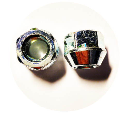 M14x1.5x16 HEX 19 mm Konuss Diska uzgrieznis ar atvērtu galu