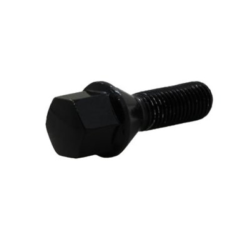 M12x1.5x28 HEX 17 mm Konuss Diska skrūve (Melna)