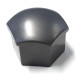 Audi Wheel bolt cap (covers) 17mm grey