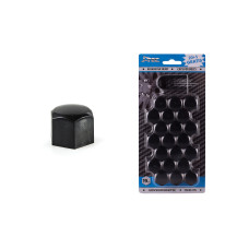 Wheel bolt caps (covers) 19mm (Black) J-Tec