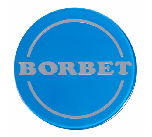 56.0mm Borbet diskа vāciņš (blue)