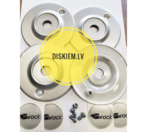 151mm Brock B1 disku vāciņi + skrūves + atslēga