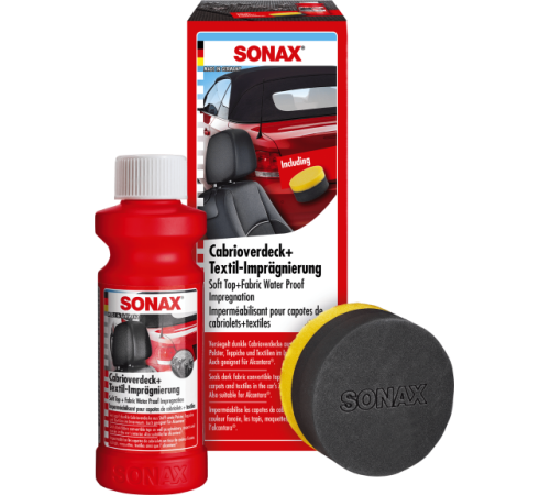 Sonax kabrioleta impregnēšana un tekstila impregnēšana 250 ml 03101410