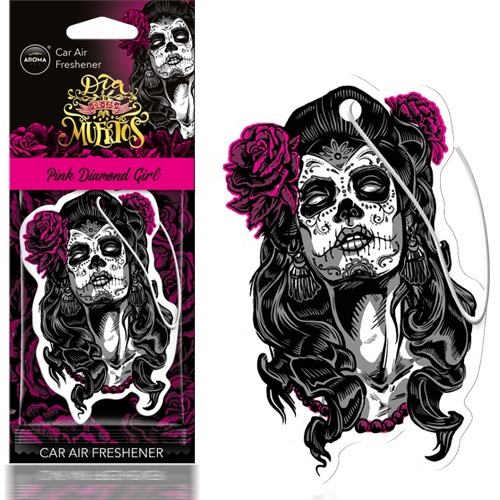 AROMA gaisa atsvaidzinātājs MUERTOS Pink Diamond Girl