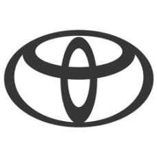Toyota 3D wheel cap sticker