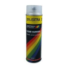 Wheel varnish MATT MOTIP spray (500ml) 