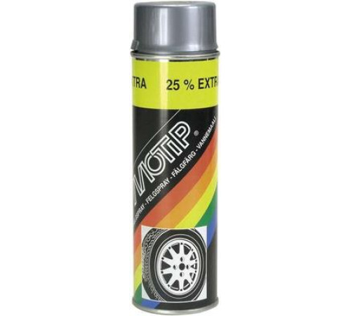 Sudraba Disku krāsa MOTIP sprejs (500ml)