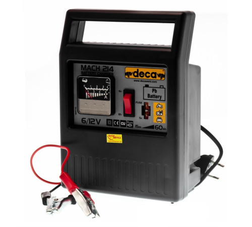 līdz 60 Ah. DECA MACH 214 AKB lādētājs