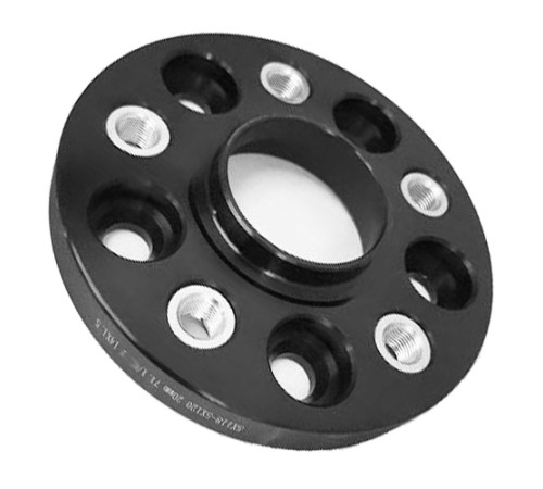 20 mm Pāreja no ( auto 5x118, 71.1mm)  uz ( disks 5x120, 65.1) Vītne M14x1.5 Black style