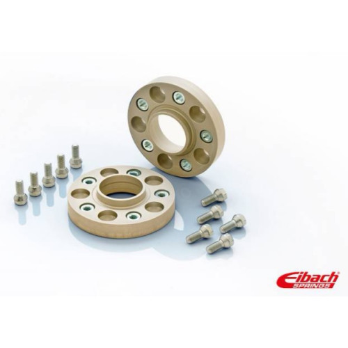 EIBACH 2x 25 mm Flanči BMW (5x120, 74.1mm) ar iepresētu vītni iekšā M14x1.25 + skrūves. Black Style