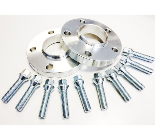 25 mm 2x Flanči BMW (5x120, 72.6mm) un 10 skrūves