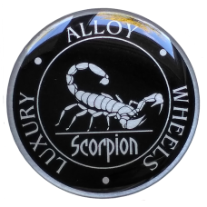 Scorpion 3D vāciņu uzlīmes