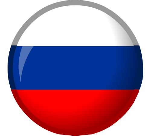 RUSSIA 3D diska vāciņa uzlīmes