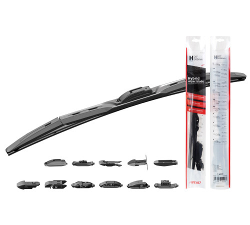 350 mm 11 adapters  Hybrid wiper blade multiconnect