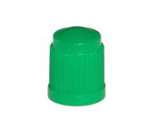 Valve cap plastic (green)