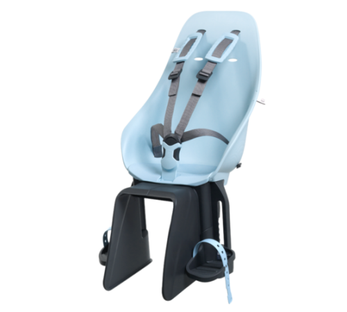 Bērnu velo sēdeklis Urban Iki Mint Black (bagažniekam)