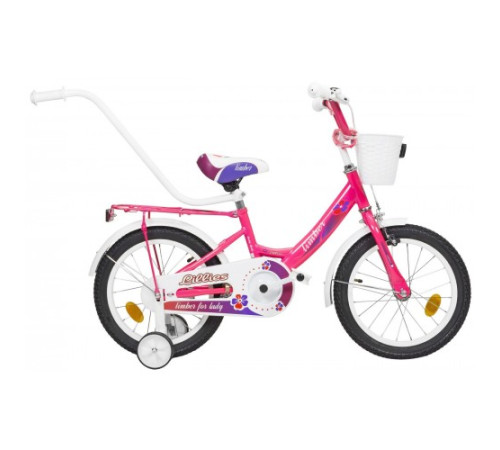 Bērnu divritenis Monteria Limber 16" neon pink