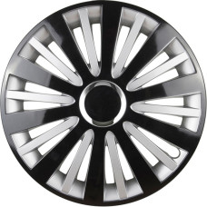 Wheel cover FALCON Black & Silver 16"