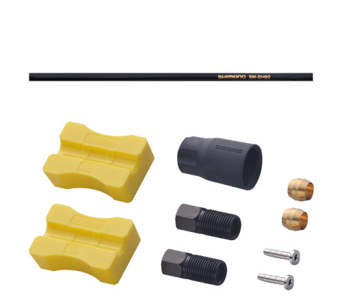 Disc brake hose Shimano XTR/Deore/LX SM-BH90 SS 1700mm black