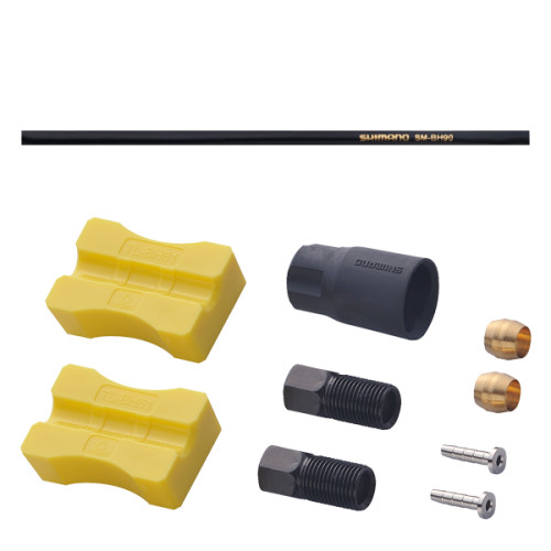 Disc brake hose Shimano XTR/Deore/LX SM-BH90 SS 1700mm black