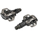 Pedals Shimano PD-M520 SPD + SM-SH51 black
