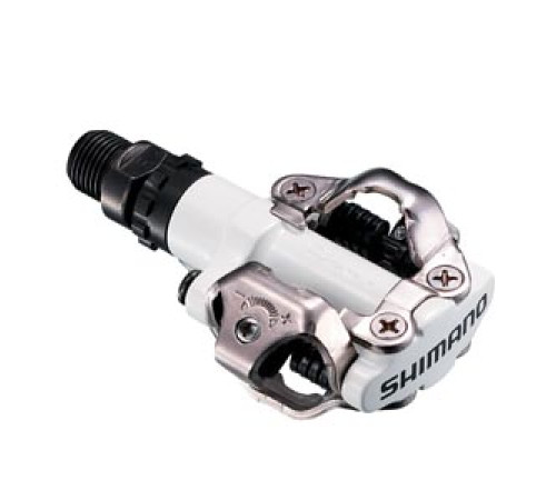 Pedals Shimano PD-M520 SPD + SM-SH51 white