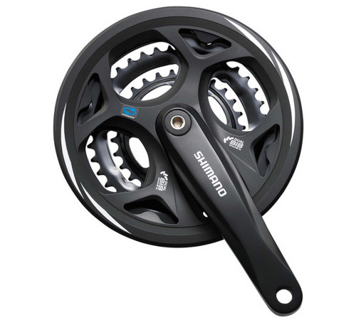 Front crankset Shimano ALTUS FC-M311-48T 170MM 7/8-speed black-48X38X28T