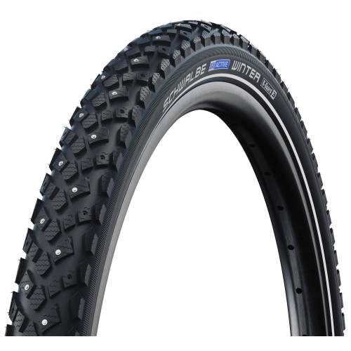 Tire 26" Schwalbe Winter HS 396 Active Wired 47-559 / 26x1.75 Black-Reflex
