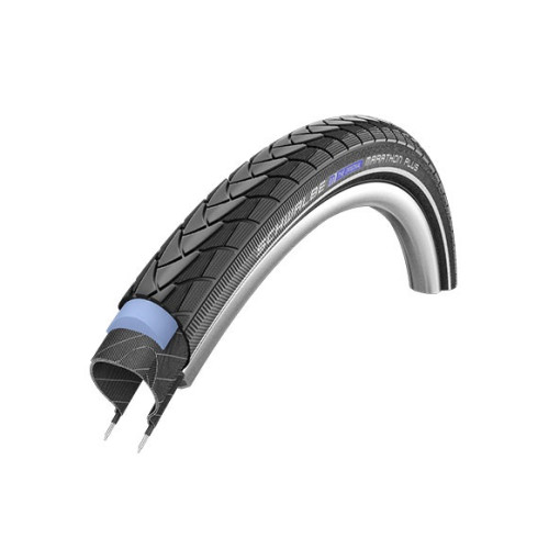 Tire 16" Schwalbe Marathon Plus HS 348 Perf Wired 35-349 Black-Reflex