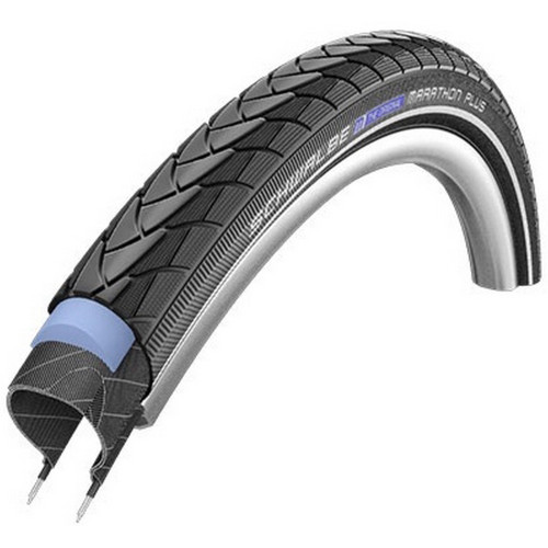 Tire 26" Schwalbe Marathon Plus HS 348 Perf Wired 42-590 Black-Reflex