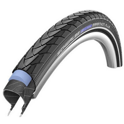 Tire 28 x 1 1/2" Schwalbe Marathon Plus HS 348 Perf Wired 40-635 Black-Reflex