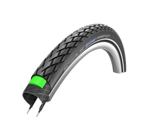 Tire 18" Schwalbe Marathon HS 420 Perf Wired 44-355 Black-Reflex