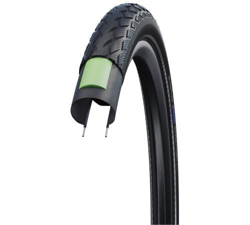 Riepa 28" Schwalbe Marathon HS 420 Perf Wired 37-622 / 28x1.40 Black-Reflex