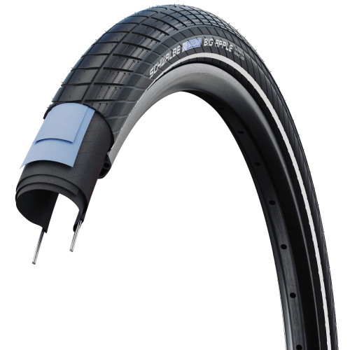 Tire 16" Schwalbe Big Apple HS 430 Perf Wired 50-305 / 16x2.00 Addix Reflex