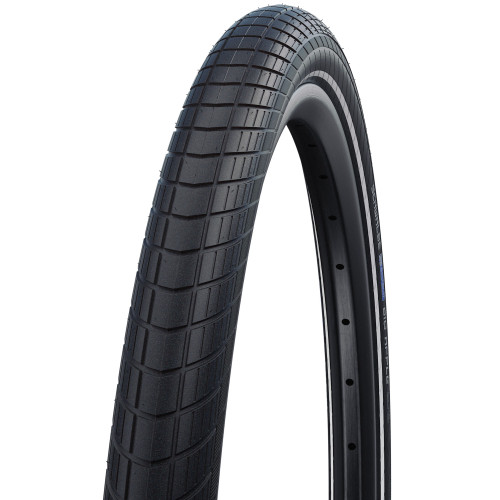 Riepa 28" Schwalbe Big Apple HS 430 Perf Wired 55-622 / 29x2.15 Black-Reflex