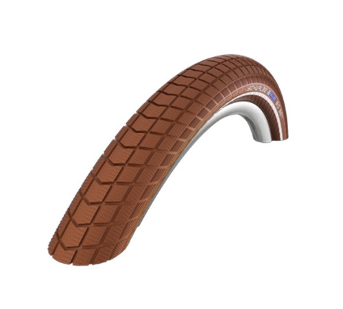 Tire 26" Schwalbe Big Ben HS 439 Active Wired 55-559 / 26x2.15 Brown-Reflex