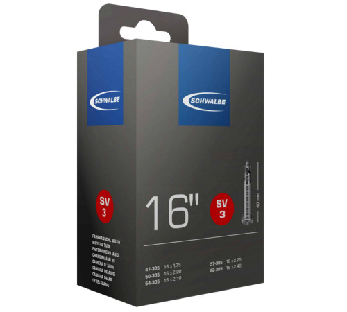 Kamera 16" Schwalbe SV3 (47/62-305)