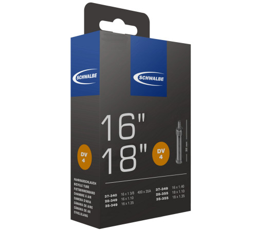 Kamera 16" Schwalbe DV4 (28/37-349)