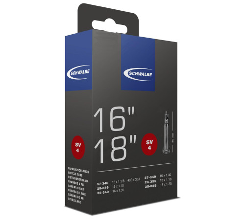 Tube 16" Schwalbe SV4 (28/37-349)